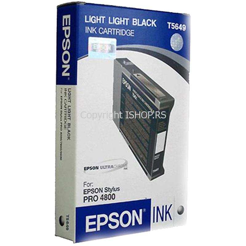 original toner kertridž ink epson t5649 t564900 c13t564900 light black stylus pro 4800 ishop online prodaja
