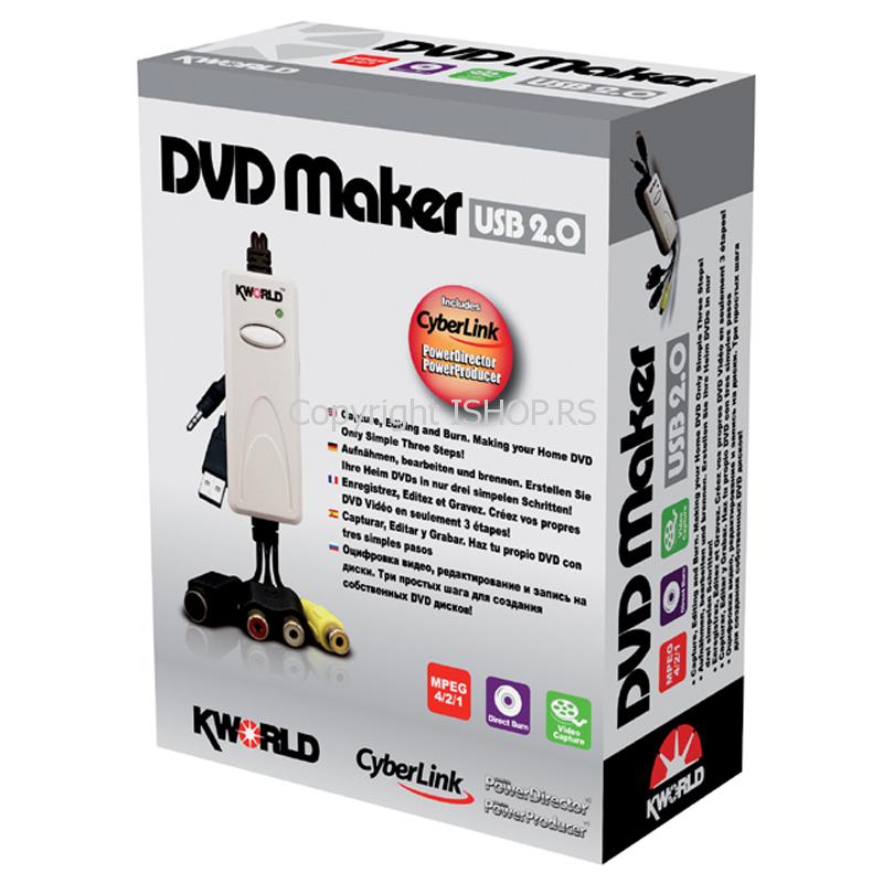 kartica za kompjuter računar kworld video konverter dvd maker usb 2 0 ishop online prodaja