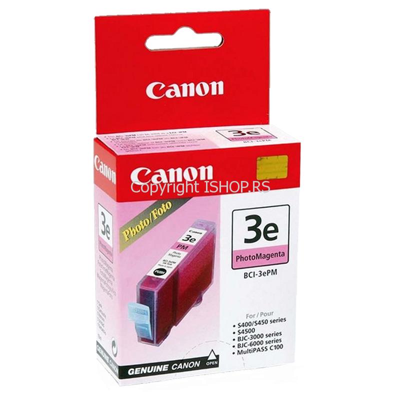 original foto kolor crveni toner kertridž canon ink 3 bci 3pm photo magenta bjc3000 bjc6000 bjc6100 bjc6200 bjc6500 i550 i6500 i850 multipass c100 c400 c600f c755 f30 f50 f60 f80 pixma ip4000 ip4000r ishop online prodaja