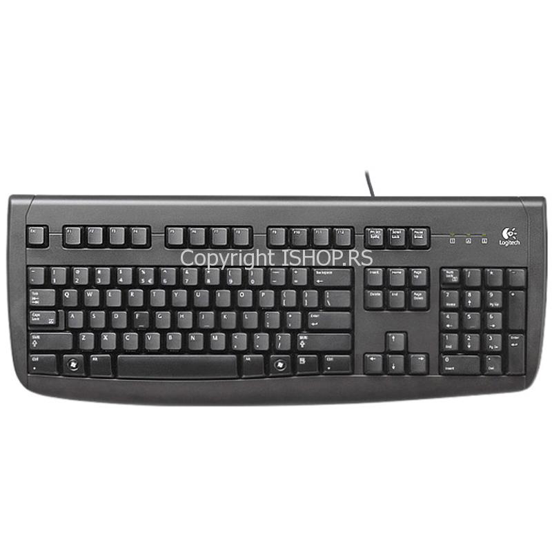 tastatura logitech oem deluxe 250 black us ps 2 967642 0100 ishop online prodaja