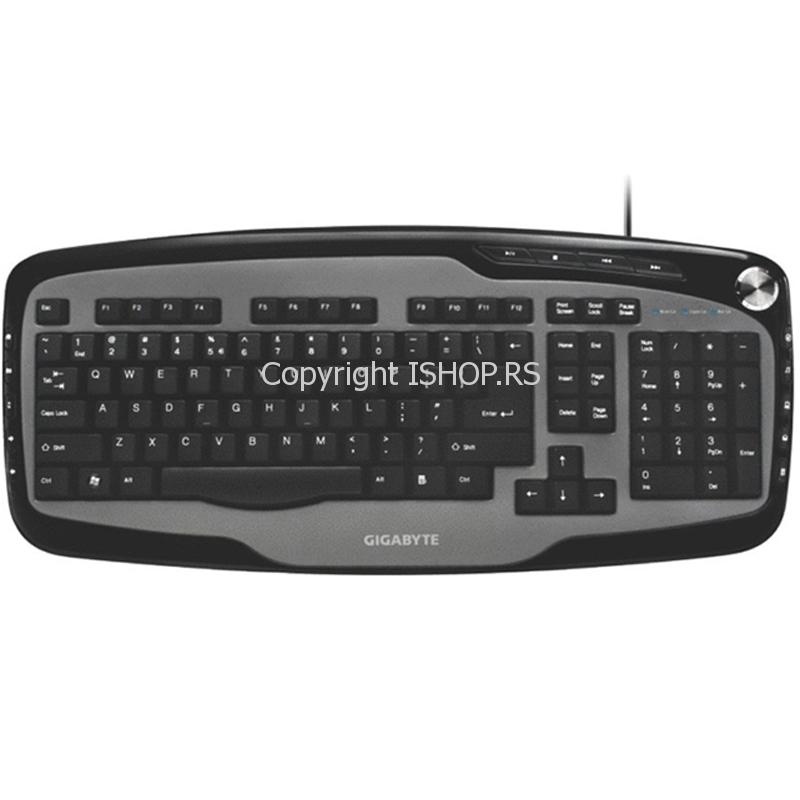 tastatura gigabyte gk k6800 multimedia luxury yu usb ishop online prodaja