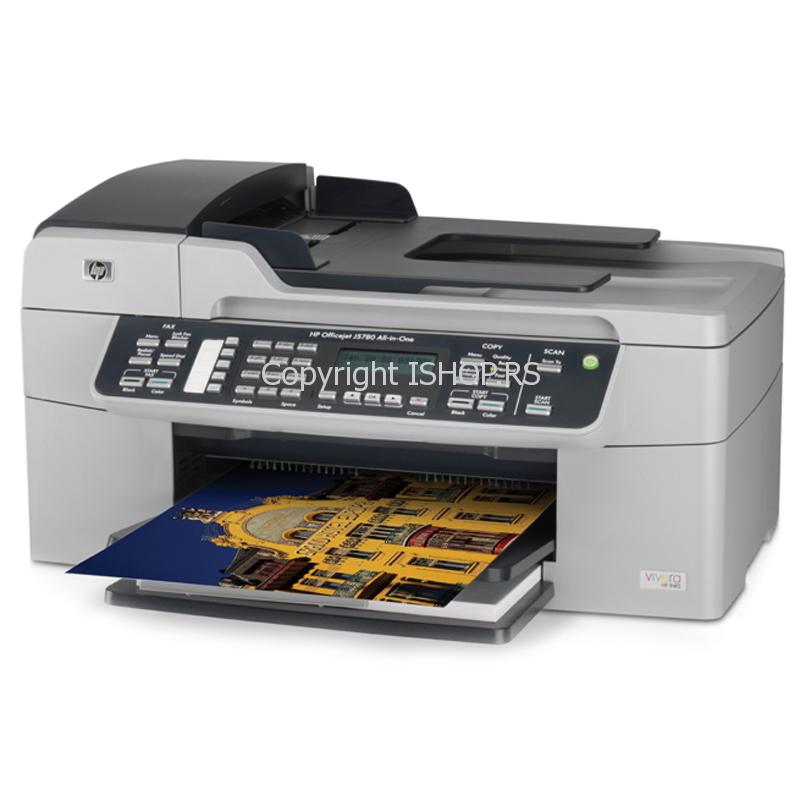 kolor inkjet štampač printer kopir skener fax hp officejet j5780 ishop online prodaja