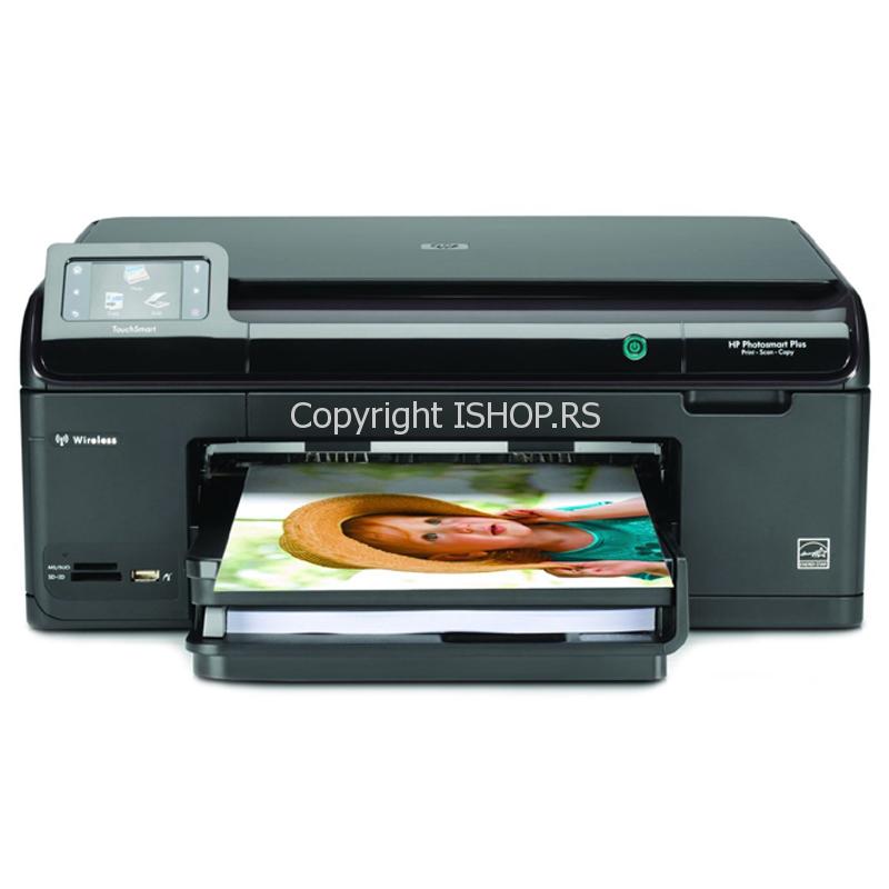 multifunkcijski uređaj kolor inkjet štampač printer kopir skener hp photosmart plus cd035b wireless ishop online prodaja