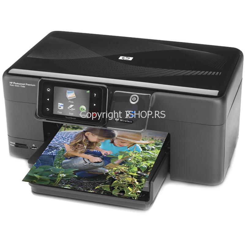 multifunkcijski uređaj kolor inkjet štampač printer kopir skener hp photosmart premium cd055b mrežni dupleks štampa wireless ishop online prodaja
