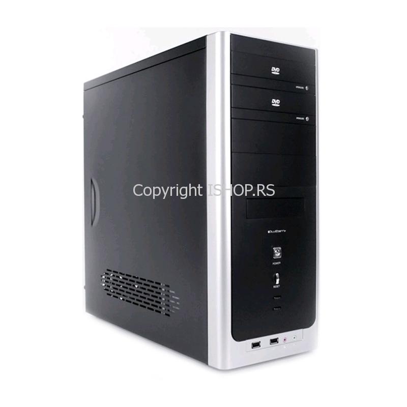kućište za kompjuter računar midi tower atx blueberry cn 331bks 400 400w ishop online prodaja