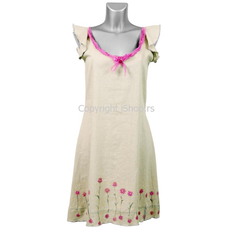 ženska haljina lana ishop online prodaja